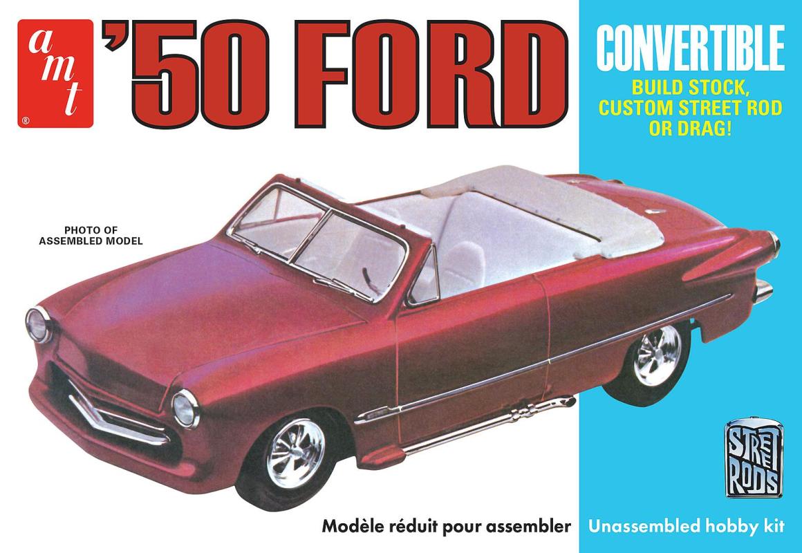 1413 günstig Kaufen-1950er Ford convertible Street rods Edition. 1950er Ford convertible Street rods Edition <![CDATA[AMT/MPC / 1413/12 / 1:25]]>. 