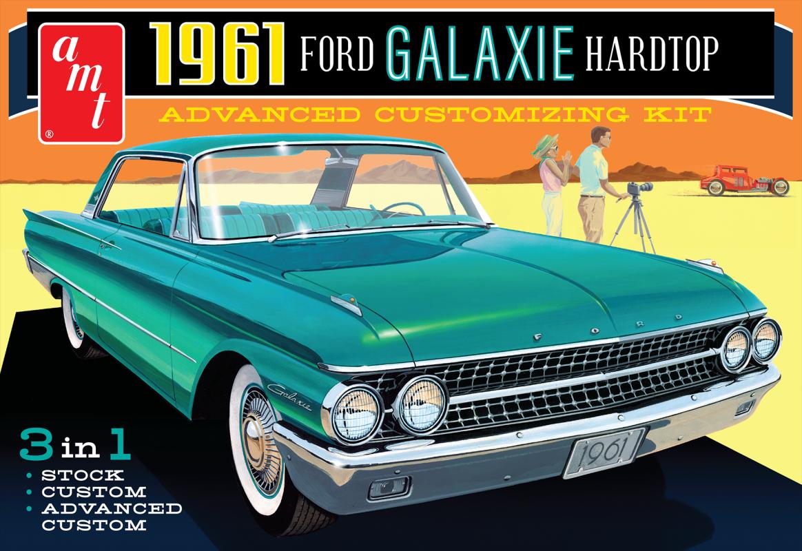 Hard to günstig Kaufen-1961 Ford Galaxie Hardtop. 1961 Ford Galaxie Hardtop <![CDATA[AMT/MPC / 1430/12 / 1:25]]>. 