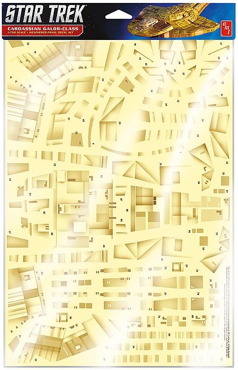 0849398013366 - Deep Space Nine Cardassian Paneling Decals 0849398013366 - Deep Space Nine Cardassian Paneling Decals