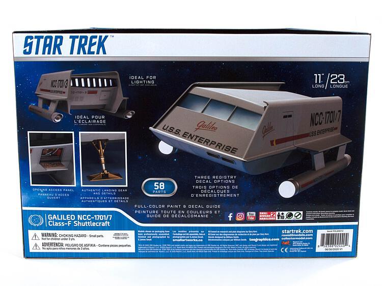 PC 90 günstig Kaufen-Star Trek Galileo NCC 1701-7 Class F Shuttlecraft. Star Trek Galileo NCC 1701-7 Class F Shuttlecraft <![CDATA[AMT/MPC / POL909/12 / 1:32]]>. 