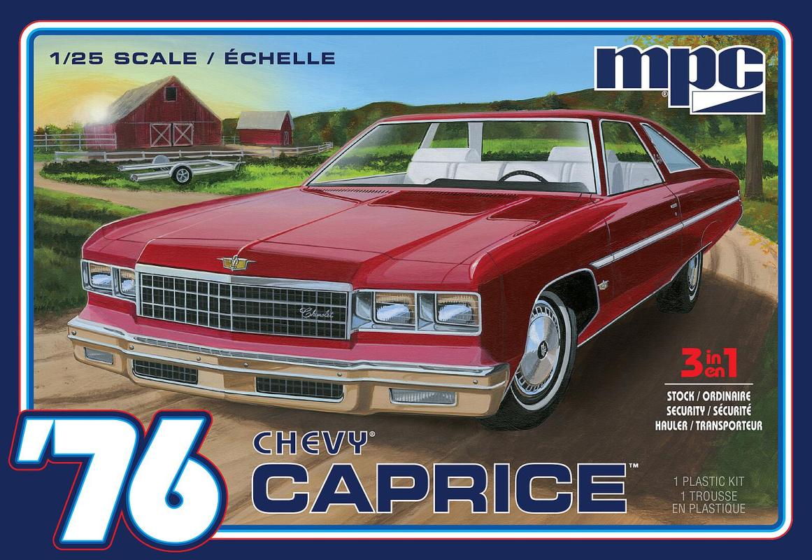 Chevy günstig Kaufen-1976er Chevy Caprice. 1976er Chevy Caprice <![CDATA[AMT/MPC / 963M/12 / 1:25]]>. 