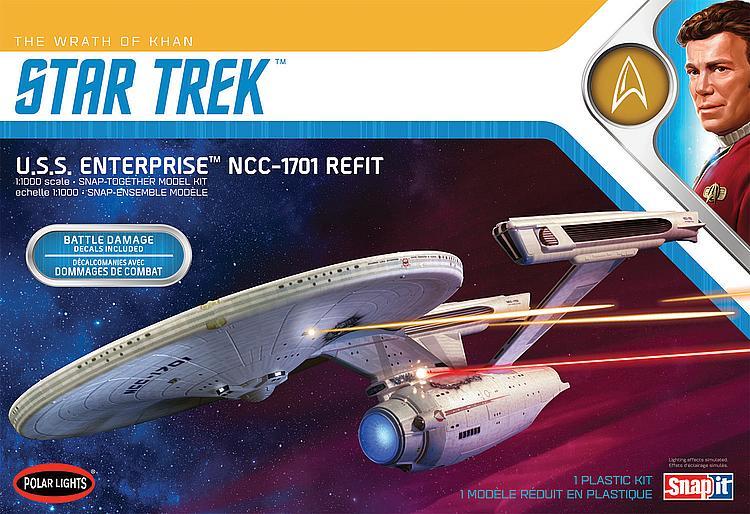 Star Trek  günstig Kaufen-Star Trek USS Enterprise refit Wrath of Kahn Edtion. Star Trek USS Enterprise refit Wrath of Kahn Edtion <![CDATA[AMT/MPC / 2974 / 1:1000]]>. 