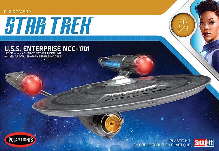 Star Trek Discovery USS Enterprise Snap Kit AMT MPC 3971