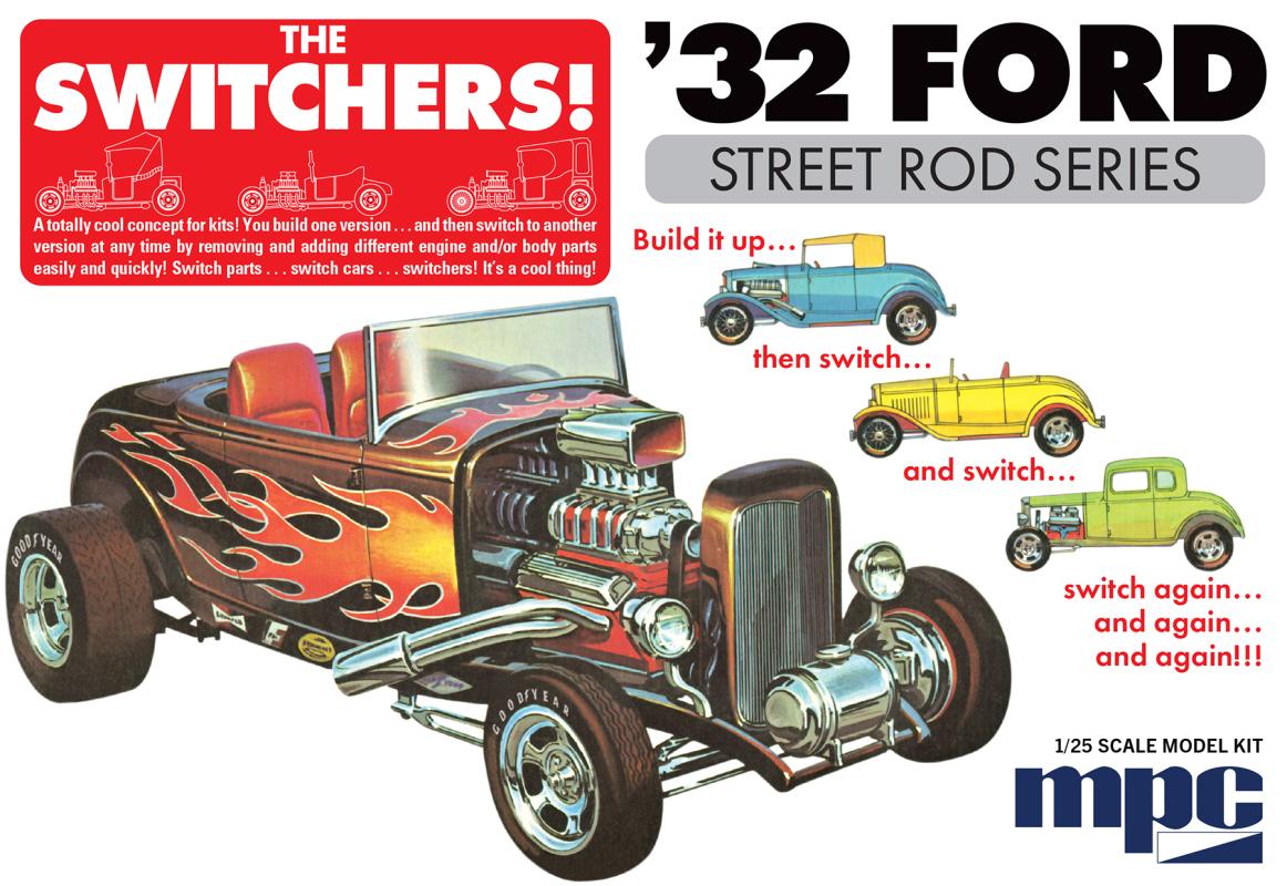 Ford günstig Kaufen-1932 Ford Switchers Roadster/Coupe. 1932 Ford Switchers Roadster/Coupe <![CDATA[AMT/MPC / 992/12 / 1:25]]>. 