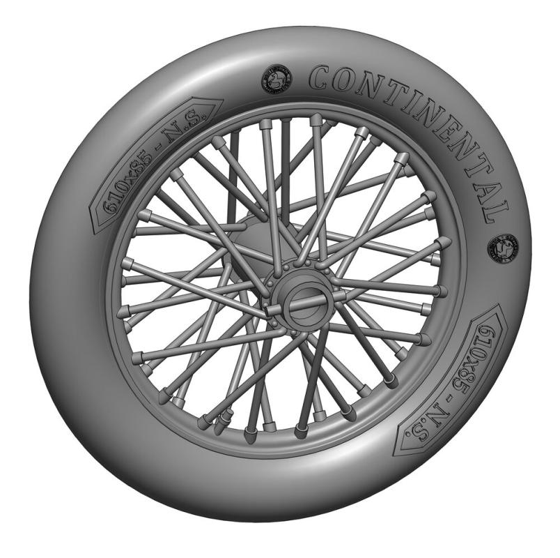 8599260010277 - German 610x85 spoked wheels - 1 pair 8599260010277 - German 610x85 spoked wheels - 1 pair