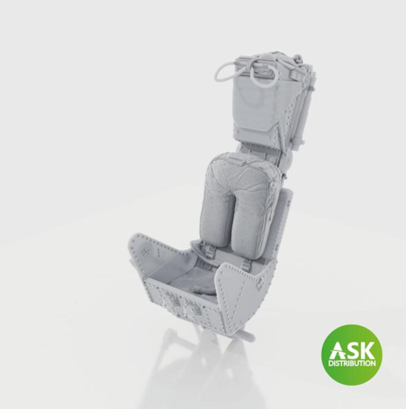 Ejection Seat - M.B Mk.2 excluding seat belts [Revell]