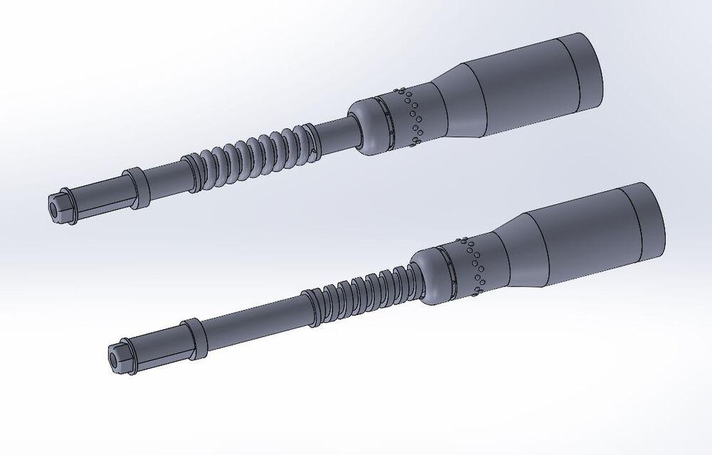 8599260006591 - Hurricane MkII - British Hispano cannon 20 mm - 2 different types - 8 pc 8599260006591 - Hurricane MkII - British Hispano cannon 20 mm - 2 different types - 8 pc