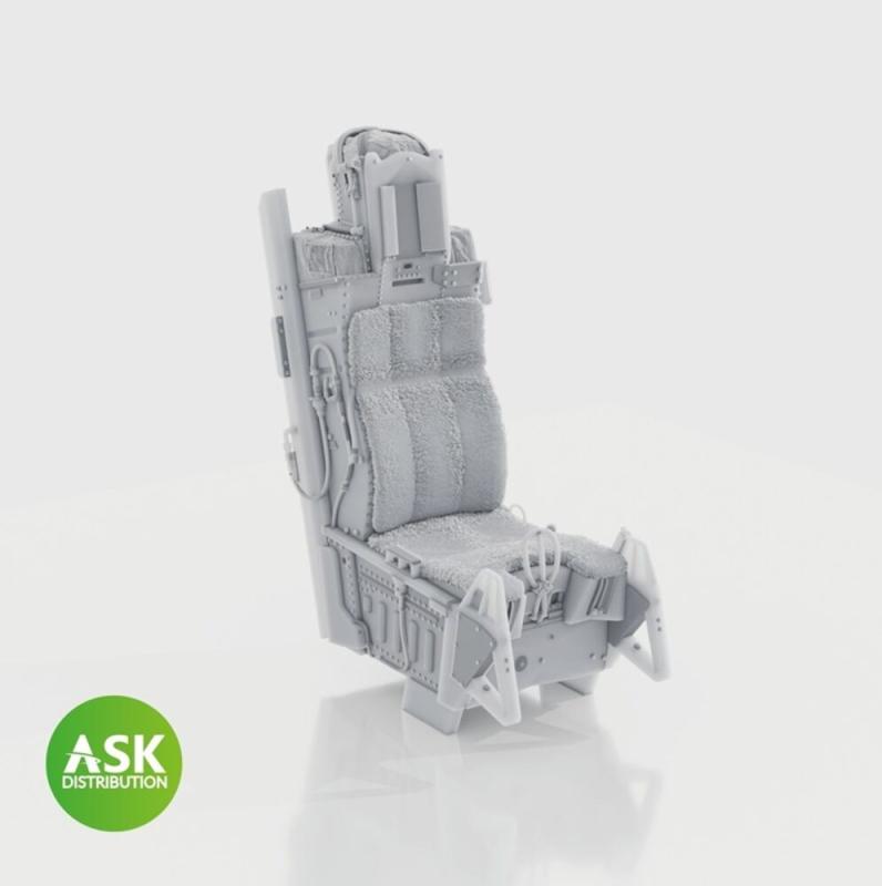 F-16CM - ACESS II Ejection Seat without seat belts [Great Wall Hobby]