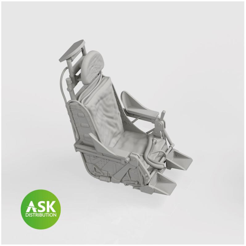 8599260019836 - F-84F ejection seat without seat belts - 3D print [Special Hobby]