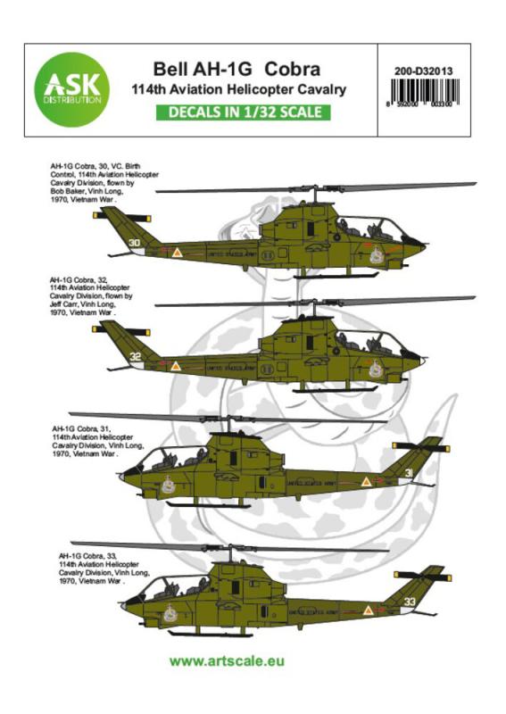 8592000003300 - Bell AH-1G Cobra 11th Aviation Helicopter Cavalry part 3 8592000003300 - Bell AH-1G Cobra 11th Aviation Helicopter Cavalry part 3