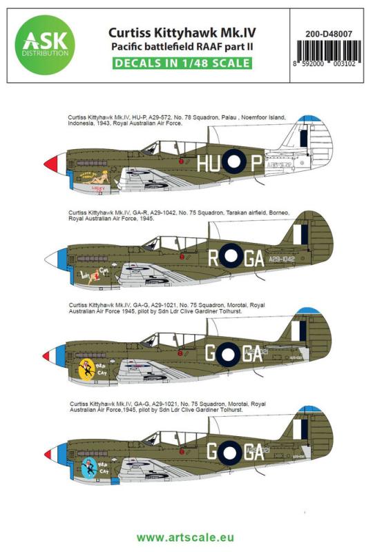 8592000003102 - Curtiss Kittyhawk MkIV Pacific battlefield RAAF part II 8592000003102 - Curtiss Kittyhawk MkIV Pacific battlefield RAAF part II
