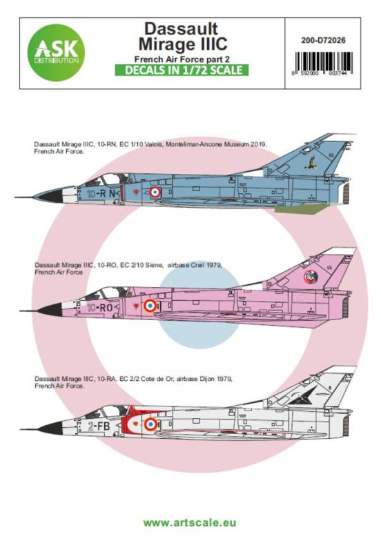 8592000003744 - Mirage IIIC French Air Force part 2 8592000003744 - Mirage IIIC French Air Force part 2