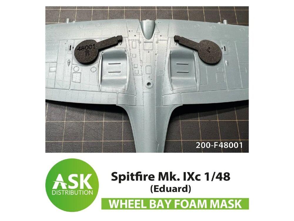 8599260078444 - Spitfire MkIXc FOAM flexibel wheel bay mask [Eduard]