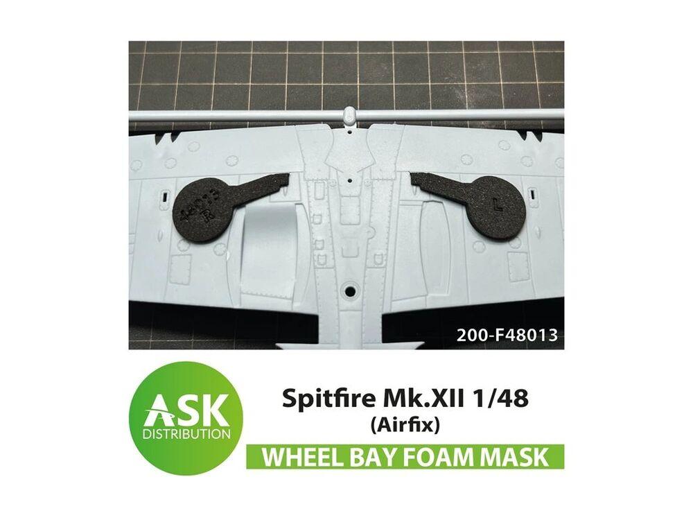 8599260078673 - Spitfire MkXII  FOAM flexibel wheel bay mask [Airfix]