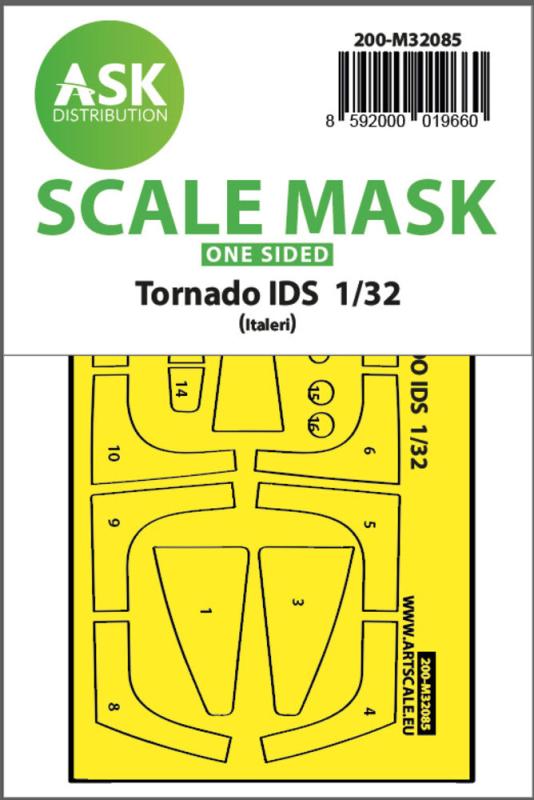 8592000019660 - Tornado IDS - One-sided express fit mask [Italeri]