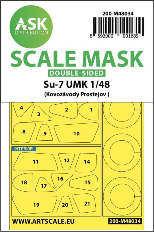 8592000001689 - Su-7 UMK - Double-sided painting mask 8592000001689 - Su-7 UMK - Double-sided painting mask