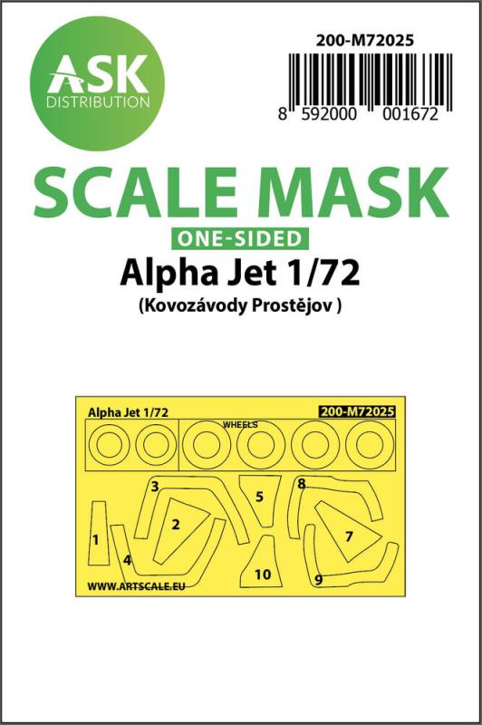 8592000001672 - Alpha Jet - One-sided painting mask