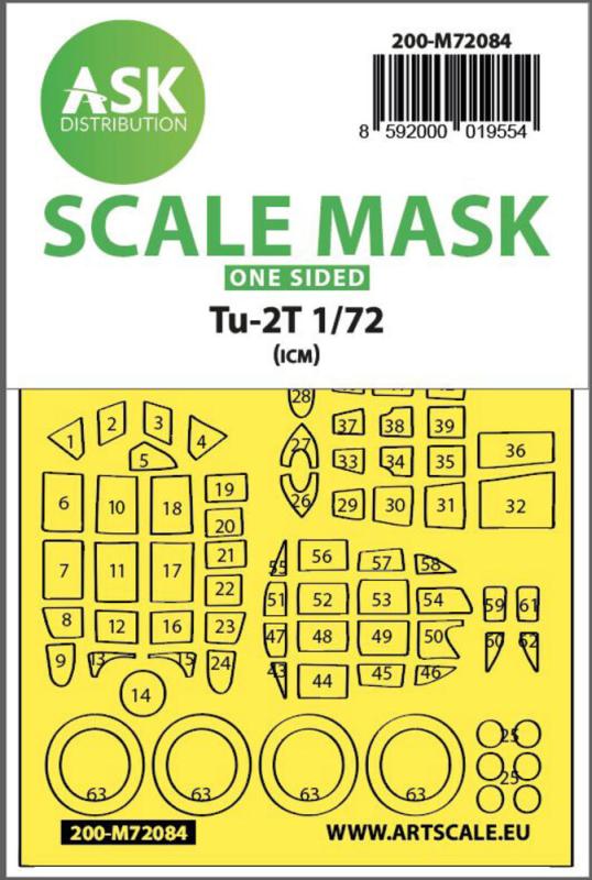 8592000019554 - Tu-2T  - One-sided express fit mask [ICM]