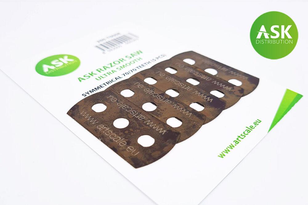 8592000000163 - ASK Razor Saw - ultra smooth symmetric 70 70 teeth 5 pc 8592000000163 - ASK Razor Saw - ultra smooth symmetric 70 70 teeth 5 pc