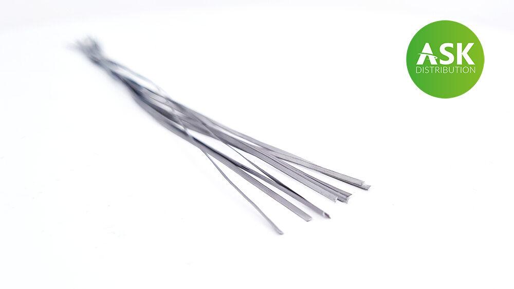 8592000002075 - Lead Wire - Flat 02 x 10 mm x 140 mm (cca 10 pcs) 8592000002075 - Lead Wire - Flat 02 x 10 mm x 140 mm (cca 10 pcs)