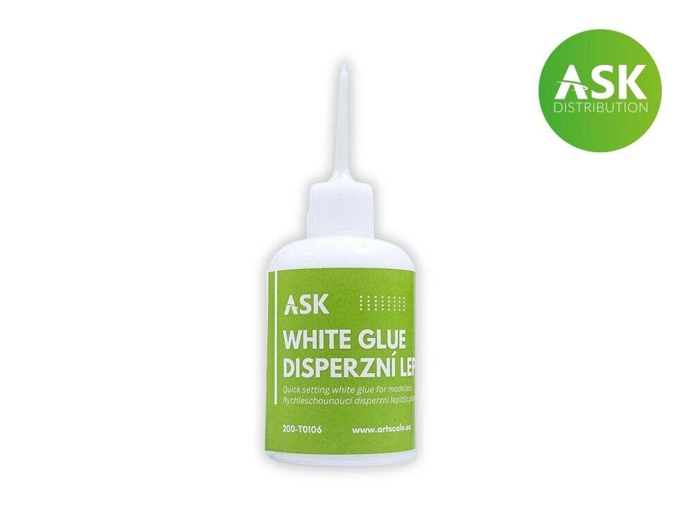 8599260009516 - ASK White GLue (100g) Quick setting white glue for modellers 8599260009516 - ASK White GLue (100g) Quick setting white glue for modellers