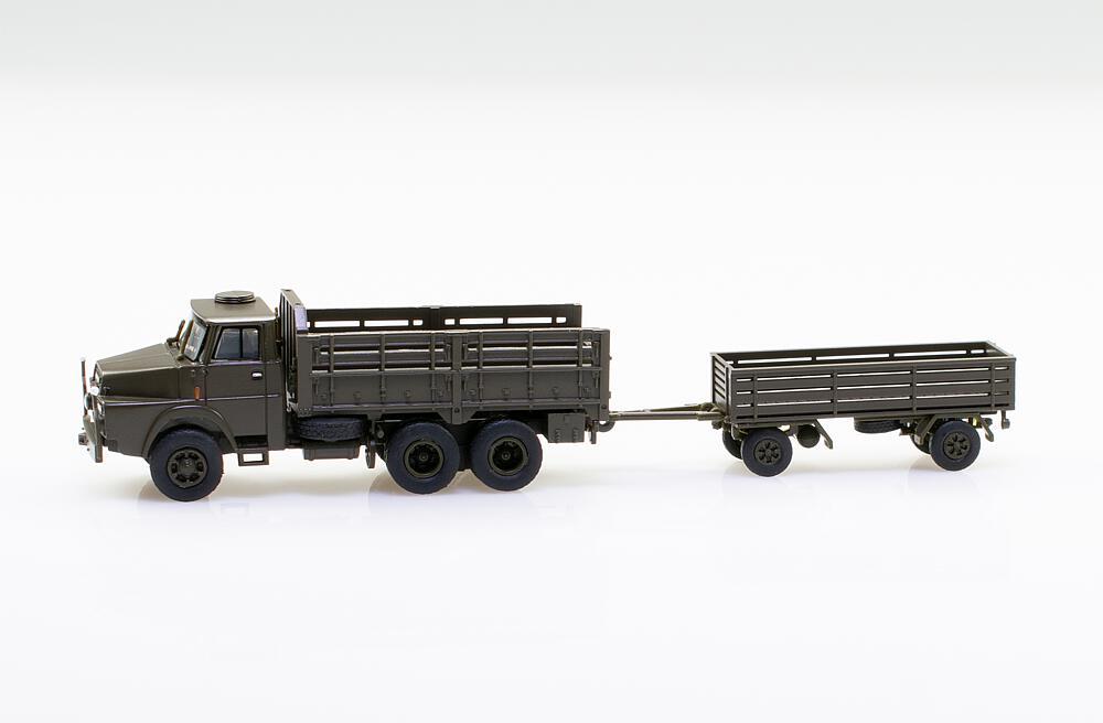 Collector günstig Kaufen-Henschel LKW HS 3-14 mit Infanterieanhänger offen - LE. Henschel LKW HS 3-14 mit Infanterieanhänger offen - LE <![CDATA[Arwico Collector Edition / 85005134 / 1:87]]>. 