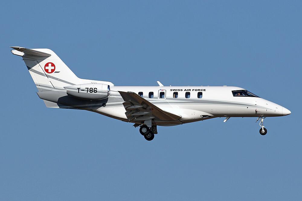 PC-24 Bundesrat-Jet Swiss Air Force T-786 LE
