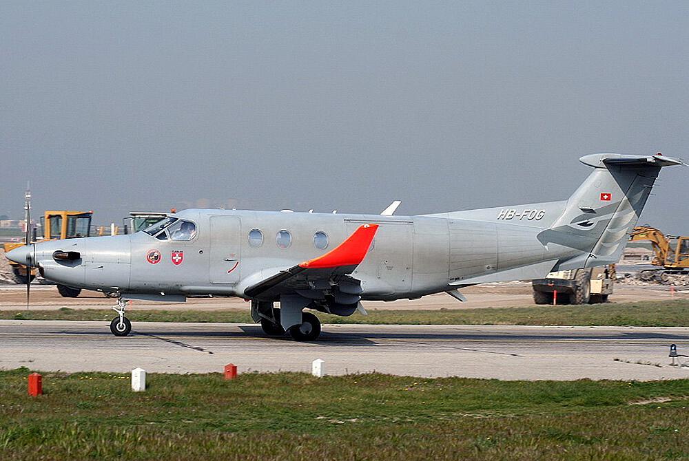 Pilatus PC-12 ArmasuisseHB-FOG LE