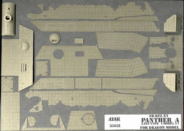 Type C günstig Kaufen-PANTHER A Late Type (model II DRAGON), Sd.Kfz.171. PANTHER A Late Type (model II DRAGON), Sd.Kfz.171 <![CDATA[Atak Model / 35021 / 1:35]]>. 