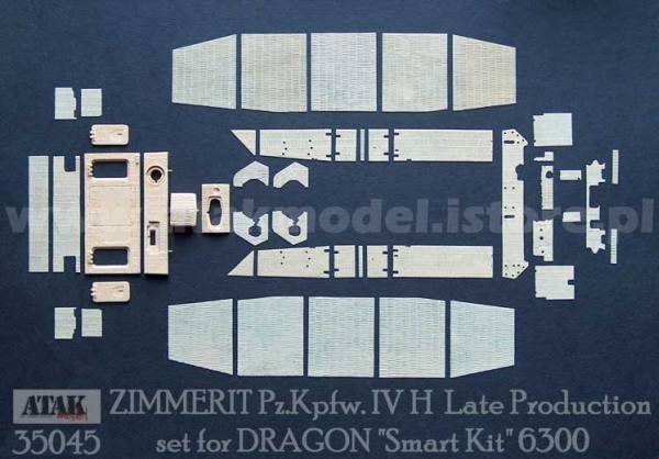 Late Production günstig Kaufen-PzKpfw IV H Late Production (1) „DRAGON” Smart Kit 6300. PzKpfw IV H Late Production (1) „DRAGON” Smart Kit 6300 <![CDATA[Atak Model / 35045 / 1:35]]>. 