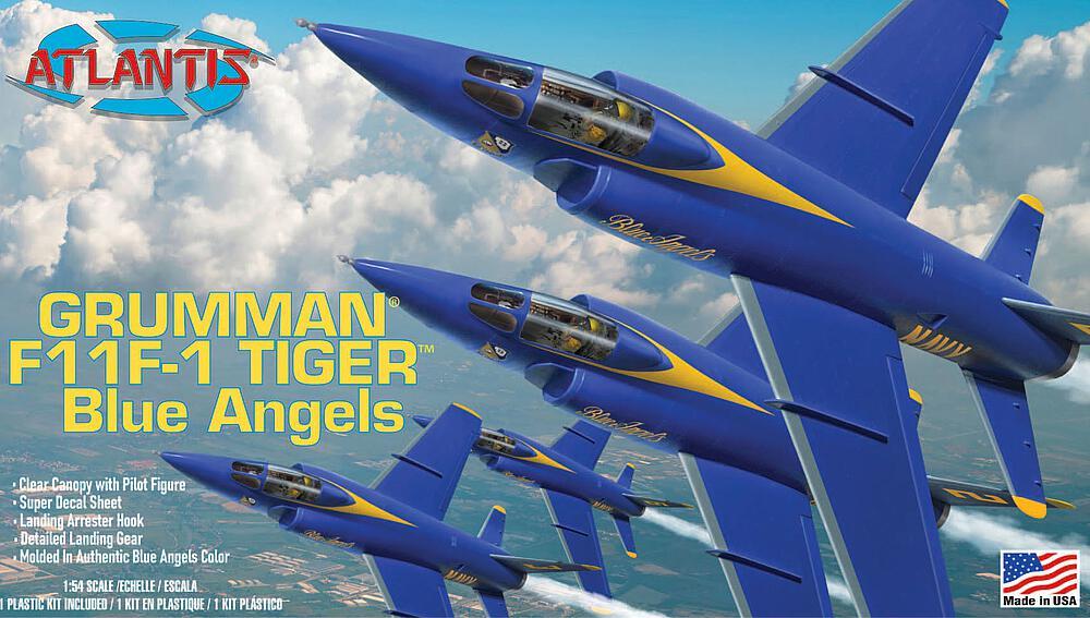 Tiger günstig Kaufen-US NAVY Blue Angels F11F-1 Grumman Tiger. US NAVY Blue Angels F11F-1 Grumman Tiger <![CDATA[Atlantis / 0169 / 1:54]]>. 