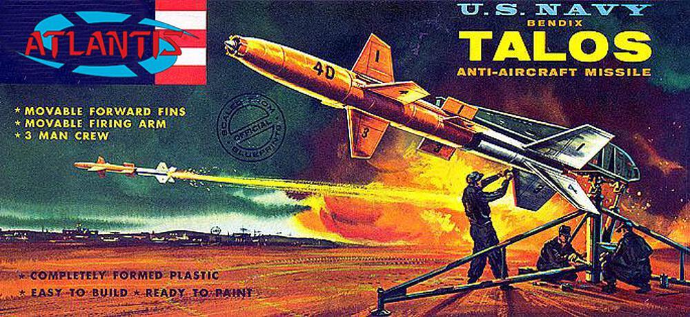 0850041894706 - US NAVY Bendix Talos Luftabwehrrakete