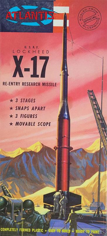 0850041894720 - Lockheed USAF X-17 Research Rocket