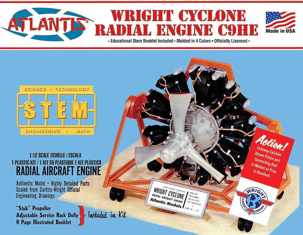 Atlantis 2  günstig Kaufen-Wrigth Cyclone Radial-Maschine. Wrigth Cyclone Radial-Maschine <![CDATA[Atlantis / 6052 / 1:12]]>. 