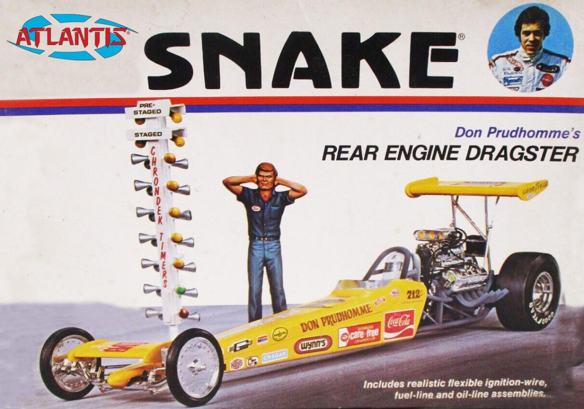 0850041894560 - Don Prudhomme Snake Rear Engine Dragster