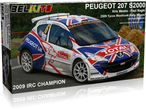 000 g  günstig Kaufen-Peugeot 207 S2000 Meeke Ypres WR 2009. Peugeot 207 S2000 Meeke Ypres WR 2009 <![CDATA[Belkits / 001 / 1:24]]>. 