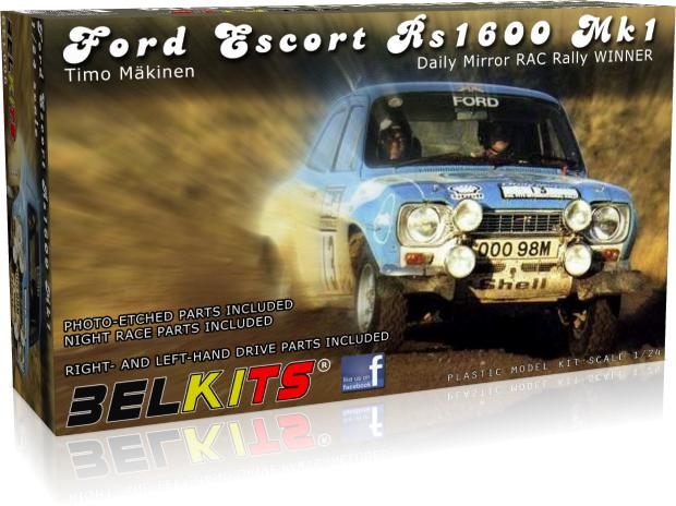 Ford günstig Kaufen-Ford Escort Rs1600 MK.1 Makinen RAC 1973. Ford Escort Rs1600 MK.1 Makinen RAC 1973 <![CDATA[Belkits / 006 / 1:24]]>. 