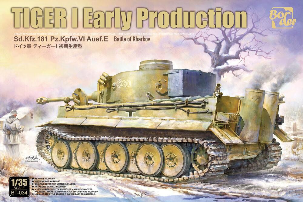 Tiger I Early Production Sd.Kfz.181 Pz.Kpfw. VI Ausf. E Battle of Kharkov