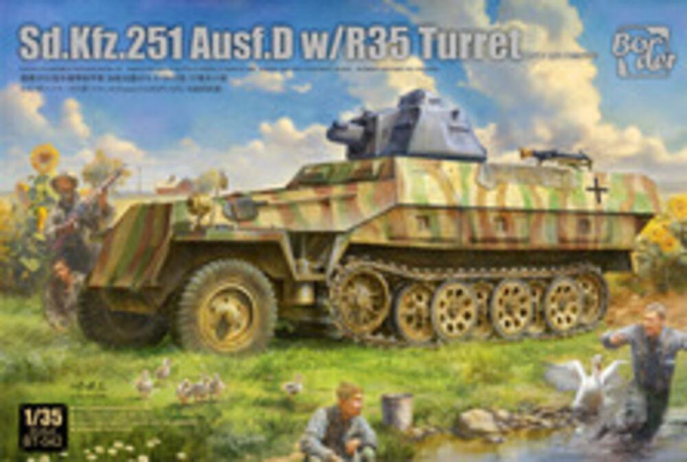 Border Model Sd.Kfz.251 Ausf.D W/ R35 Turret
