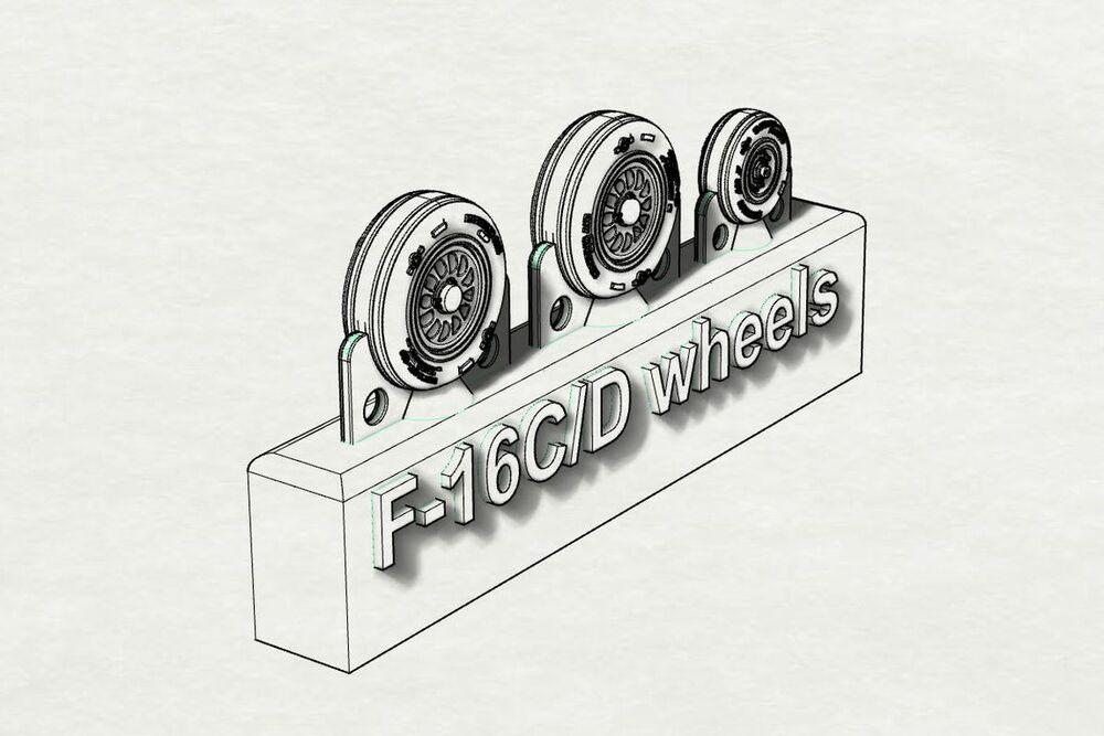 8595683905831 - F-16C D - Wheels 8595683905831 - F-16C D - Wheels