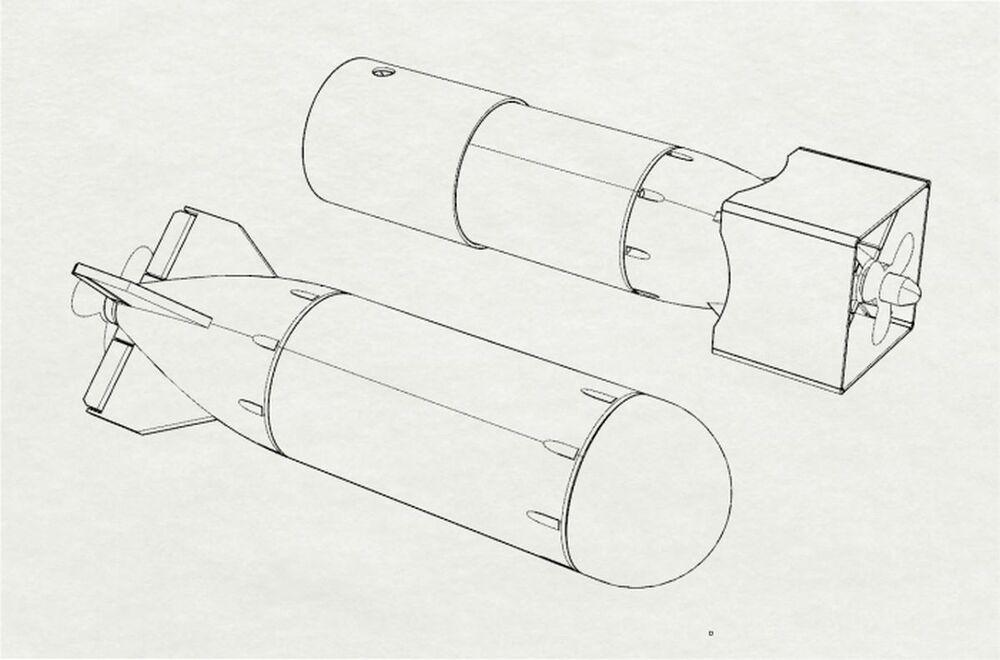 8595683904551 - Mk24 Mine Fido - Torpedo 8595683904551 - Mk24 Mine Fido - Torpedo