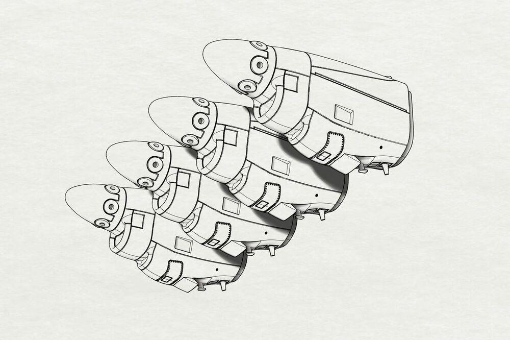 8595683906005 - C-130J engine nacells (Italeri kit) 8595683906005 - C-130J engine nacells (Italeri kit)