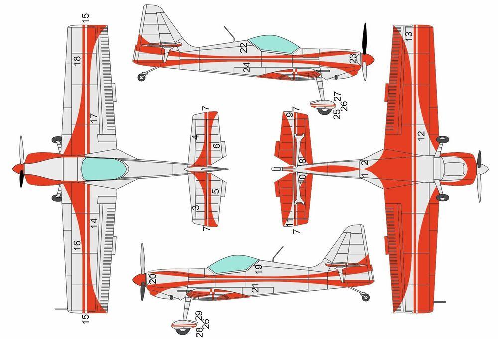 Zlin Z-50 – Masks [KP]