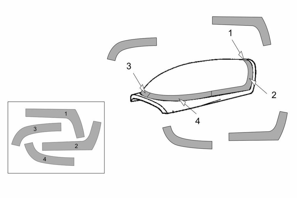 8595683906388 - Extra EA-300L-330LC Canopy masks (kit) 8595683906388 - Extra EA-300L-330LC Canopy masks (kit)