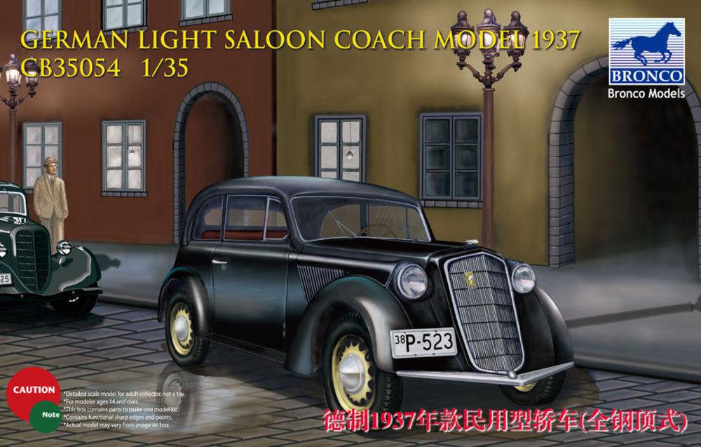 German Light Saloon Coach Mod.1937