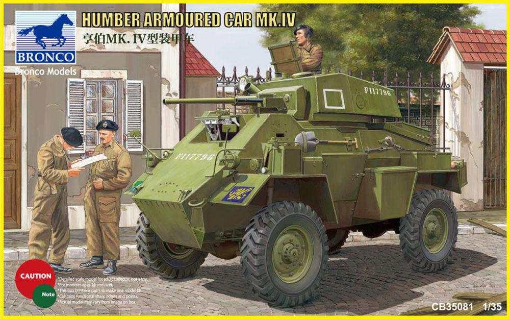 Humber günstig Kaufen-Humber Armored Car Mk.IV. Humber Armored Car Mk.IV <![CDATA[Bronco Models / CB35081 / 1:35]]>. 