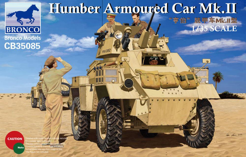 BR 08 günstig Kaufen-Humber Armoured Car Mk.II. Humber Armoured Car Mk.II <![CDATA[Bronco Models / CB35085 / 1:35]]>. 