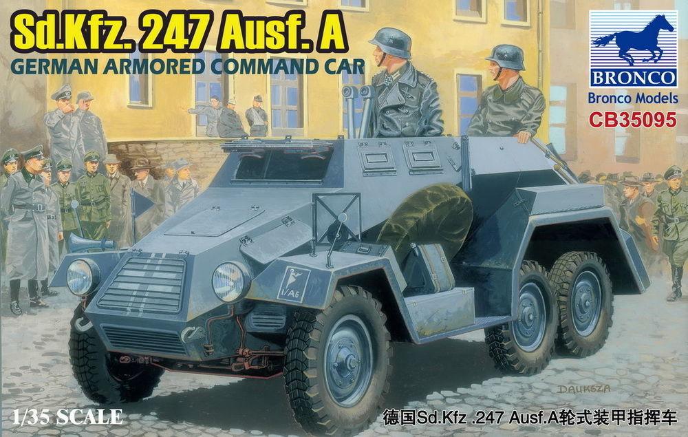 Ausf.N günstig Kaufen-Sd.Kfz.247 Ausf.A.German Armored Command Car. Sd.Kfz.247 Ausf.A.German Armored Command Car <![CDATA[Bronco Models / CB35095 / 1:35]]>. 