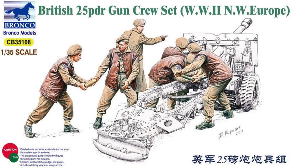 Set 25 günstig Kaufen-25pdr Gun Crew Set. 25pdr Gun Crew Set <![CDATA[Bronco Models / CB35108 / 1:35]]>. 