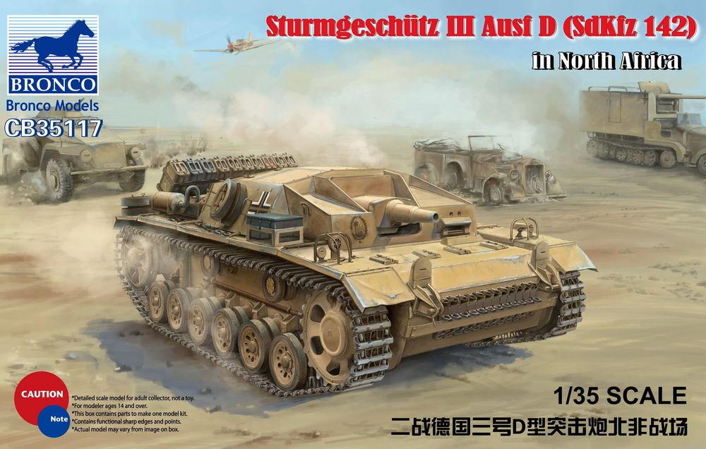 Ausf.N günstig Kaufen-WWII German Assault Gun SturmgeschützIII Ausf D (SdKfz 142) in El Alamein. WWII German Assault Gun SturmgeschützIII Ausf D (SdKfz 142) in El Alamein <![CDATA[Bronco Models / CB35117 / 1:35]]>. 